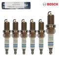 6x BOSCH 0242245576 ZÜNDKERZEN FÜR AUDI A3 A4 SEAT SKODA PORSCHE VW GOLF PASSAT