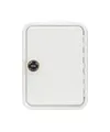 Unimet Kamintür Weiss Drehknopf 190 X 255 21-209