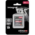 Integral CF-Card 64GB UDMA-7 1066X VPG-65 (Neuheit) (64 GB, CF, U1, UHS-I) (INCF64G1066X)