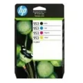 HP 953 CMYK Original Ink Cartridge 4-Pack Farbig