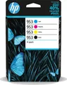 HP 953 CMYK Original Ink Cartridge 4-Pack Farbig (6ZC69AE#LS1)
