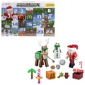 Mattel HXM86 - Minecraft - Adventskalender mit 24 Überraschungen