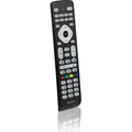 Philips Perfect replacement Universal-Fernbedienung SRP2018/10, DVD/Blu-ray, DVR, SAT, TV, VCR, IR Wireless, Drucktasten, Schwarz - Schwarz
