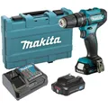 Makita HP333DSAX1 Akku-Schlagbohrschrauber 12 V / 2x 2,0 Ah Akku + Ladegerät