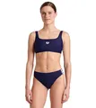 Arena Women's Icons Bralette SOLID Two Pieces Navy-White - 34