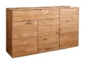 Sideboard Kommode Wohnzimmerschrank 3 Türen 2 Schubladen Wildeiche 149 x 91 cm