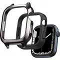 Spigen METAL FIT "PRO" Apple Watch 7 / 8 (45MM) GRAPHITE (22700-0)