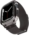 Spigen Metal Fit Pro Graphite Case für Apple Watch 8/7 - 45 mm