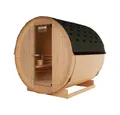 HOME DELUXE Fasssauna Outdoor Fasssauna LAHTI, BxTxH: 189 x 180 x 191.5 cm