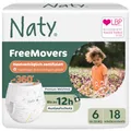 Naty FreeMovers Baby Pants Höschenwindeln, Größe 6 (14–20 kg), 18 Stück