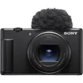 Sony ZV-1 II Kompaktkamera, mit 3 Zoll Display, 2,7x optischer Zoom, 1'' Sensor, WLAN, Bluetooth, 4K, 20 MP