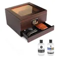 Case Elegance (1 Teil fehlt) Handgefertigter Humidor aus Zedernholz mit