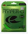 Solinco Tennissaite Hyper G Round (Haltbarkeit) grün 12m Set, Saitendicke: 1.20