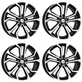 4 Dezent TA dark Felgen 7.5Jx17 5x114.3 für Dodge Avenger Caliber Nitro