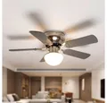 GLOBO LIGHTING Deckenventilator, Deckenventilator mit Beleuchtung und Zugschalter Ventilator Globo UGO