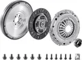 VEVOR Kupplungssatz mit Schwungrad, OEM-Kupplungssatz, OEM-Ersatz-Getriebekupplungssatz, kompatibel mit 2003–2010 Audi A3 (8P1), 2008–2009 A3 Cabrio (8P7), 2004–2010 A3 Sportback (8PA)