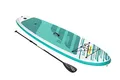 Hydro-Force Bestway SUP Double Chamber Allround Board-Set, HuaKai, 305 x 84 x 15 cm, mit Paddel, extra breit