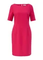 s.Oliver BLACK LABEL Kleid mit U-Boot-Ausschnitt pink 38