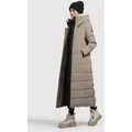 khujo Steppmantel CLARESSE TEDDY beige|grau M