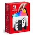 Nintendo Switch OLED Spielekonsole WLAN Bluetooth microSD iTouch-Screen weiß