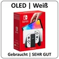 Nintendo Switch OLED Konsole | 64GB | Weiß | SEHR GUT
