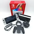 Nintendo Switch Oled Weiß Konsole Und Box Komplett Gute IN Garantie