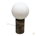 Nordlux Tischleuchte Lilly Tischlampe Tischlicht Marble mit Marmorsockel braun