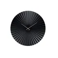 Karlsson Wanduhr Sensu - Schwarz - Ø40cm - Rund - Stahl - Wanduhr Modern Wohnzimmer - Wanduhren