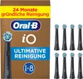 Oral-B iO Ultimative Reinigung Aufsteckbürsten für elektrische Zahnbürste, 8 STK