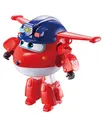 Super Wings Police Jett 5' Transforming Character Easy Transformation Preschool