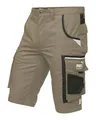 PUMA Workwear Precision X - Kurze Arbeitshose Herren - Robuste & Flexible Arbeitsshorts - Viele Taschen und Bequeme Passform - Ideal für Handwerk Heimwerk und Baugewerbe - Braun/Schwarz, Gr.: 44