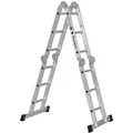 Euroline Gelenkleiter Nr. 304, 3040103, Länge 3,65m, mit 4 x 3 Sprossen