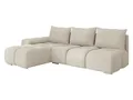 Mirjan24 Ecksofa Bukirt mit Bettkasten, 3 Sitzer L-Form Sofa mit Schlaffunktion, Eckcouch für Wohnzimmer, Couch mit Bettfunktion (Velo 621, Seite: Links)