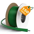 Wiltec 150 m Mähroboter Begrenzungskabel Ø 2,45 mm, verzinnter Kupferdraht, Leitkabel für Rasenroboter, Universal Begrenzungsdraht kompatibel mit diversen Rasenmähern