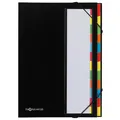 2-20x PAGNA Ordnungsmappe DESKORGANIZER Color, 12 Fächer, schwarz BIS 29% RABATT