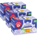 Teekanne Besser Einschlafen mit Melatonin 3er Pack (3x18 Teebeutel), Beruhigender Kräutertee mit Melatonin für besseren Schlaf, Natürliche Harmonie für Körper & Seele – Abendentspannung & Anti Stress