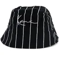 Karl Kani Fischerhut Hut Karl Kani Signature Pinstripe schwarz