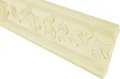GRAND DECOR Stuckleisten Decke Barock Stil, PolyurethanHartschaum & Flexibel - 2m Deckenleisten gemustert Deckenstuck zum kleben (2 Meter C739 flexi)