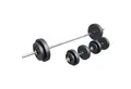 GORILLA SPORTS Langhantel Langhantelset Kunststoff 60 kg - 130 kg