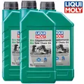 3x LIQUI MOLY 1280 Kettenöl BIO Säge-Kettenöl Kettensäge Kanister 1L