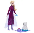 Disney Frozen Anziehpuppe Puppe Elsa & Eisbär-Junges JFG16 Disney Eiskönigin Frozen Mattel