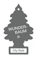 WUNDER-BAUM Auto-Lufterfrischer | Anhänger für langanhaltenden Duft im Auto oder zu Hause | City Style | 1 Stück