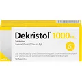 Dekristol 1.000 I.E. Vitamin D3 Tabletten für starke Knochen, 50 Stück