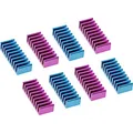 InLine 33955G8er Pack RAM-Kühler, selbstklebende Kühlrippen, Blau Lila