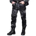 Reis FORECO-T MOB52 Arbeitshosen Männer, Arbeitshose, Schnittschutzhose, Arbeithose Herren, Tarnfarbe Schwarz, 52 Größe
