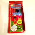 Stabilo 12 Buntstifte + 2 Bleistifte HB (letztere Gratis) - Neu & OVP