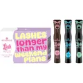 essence Lash PRINCESS false lash effect eye set 01 Totally Lashtastic!, Set mit 3 der beliebtesten Mascaras, Schwarz, Schwarzbraun & wasserfest