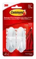 3M Command ovale Haken mit Command Klebestreifen bis zu 1 kg Tragkraft 80 x 30 x 30 mm 2 Haken und 4 Streifen