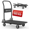Plattformwagen klappbar Transportwagen Handwagen Lagerwagen bis 150kg Tragkraft
