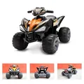 Kinderfahrzeug - Elektro Kinderquad Schwarz, 2x12V Motoren - 12V7Ah Akku
